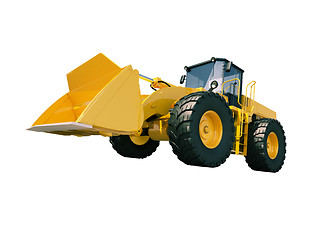 Image showing Front loader isolated