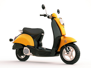 Image showing Classic scooter