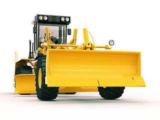 Image showing Modern grader 