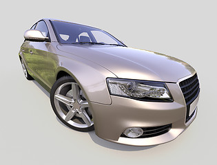 Image showing Modern luxury car