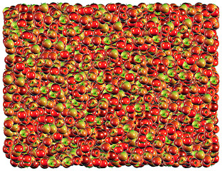 Image showing Apples background. From the Food background series