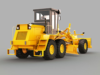 Image showing Modern grader 