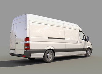 Image showing Commercial van