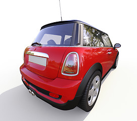 Image showing Modern compact car