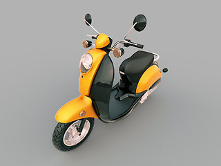 Image showing Classic scooter