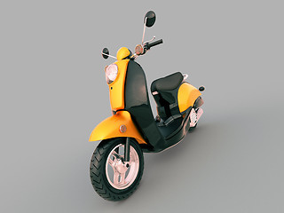 Image showing Classic scooter