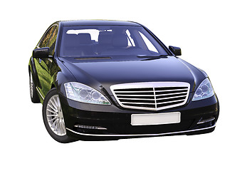 Image showing Modern luxury executive car