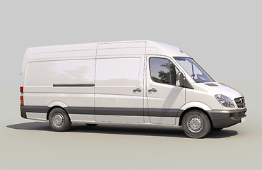 Image showing Commercial van