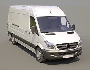 Image showing Commercial van