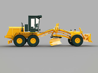 Image showing Modern grader 