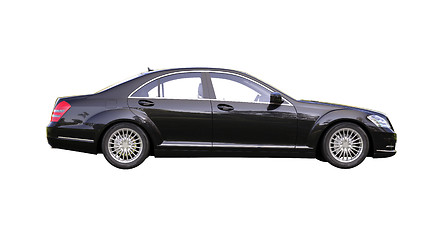 Image showing Modern luxury executive car