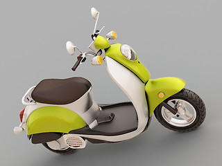 Image showing Classic scooter