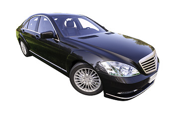 Image showing Modern luxury executive car