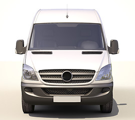 Image showing Commercial van