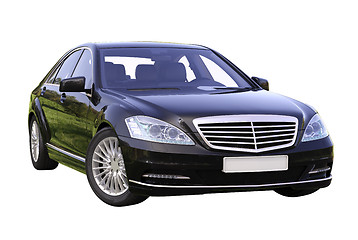 Image showing Modern luxury executive car