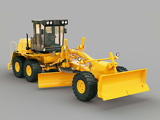 Image showing Modern grader 