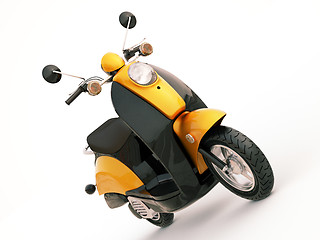 Image showing Classic scooter