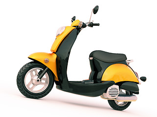 Image showing Classic scooter