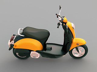 Image showing Classic scooter