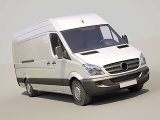 Image showing Commercial van