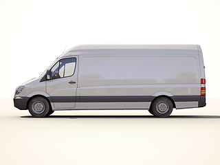 Image showing Commercial van