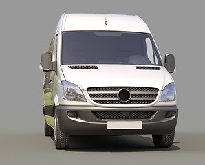 Image showing Commercial van