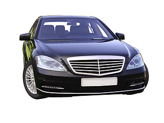 Image showing Modern luxury executive car