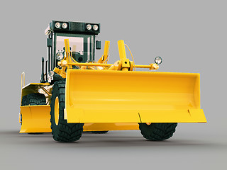 Image showing Modern grader 