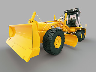 Image showing Modern grader 