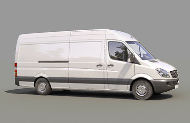 Image showing Commercial van