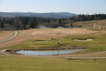 Image showing early golf-season