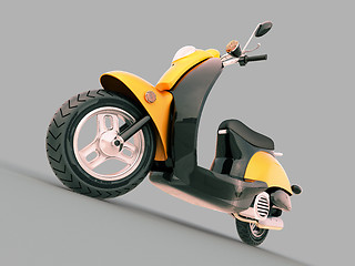 Image showing Classic scooter