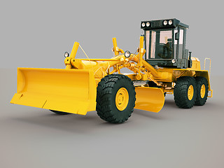 Image showing Modern grader 