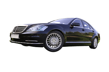 Image showing Modern luxury executive car