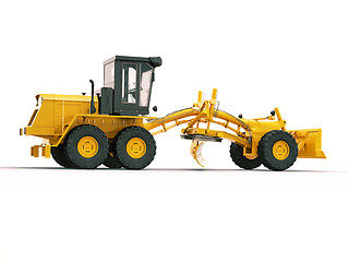 Image showing Modern grader 