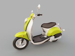 Image showing Classic scooter