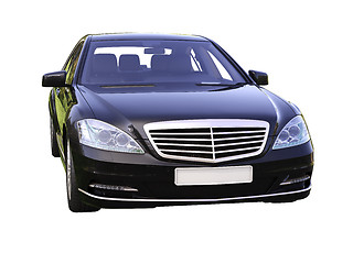 Image showing Modern luxury executive car