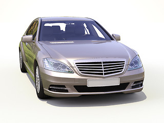 Image showing Modern luxury executive car