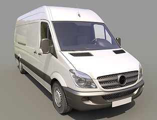 Image showing Commercial van