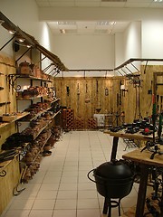 Image showing handicraft shop view