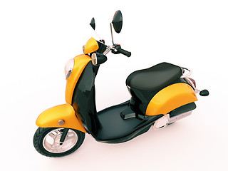 Image showing Classic scooter