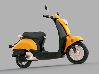 Image showing Classic scooter