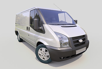 Image showing Commercial van