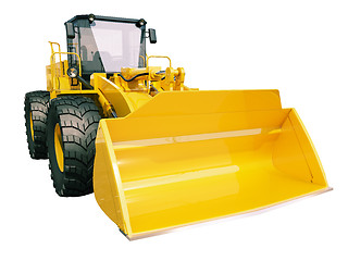 Image showing Front loader isolated