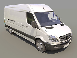 Image showing Commercial van