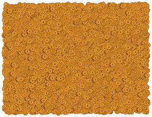 Image showing Butter cookies background. From the Food background series