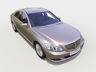 Image showing Modern luxury executive car