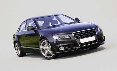 Image showing Modern luxury car