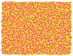 Image showing Candy corns background. From the Food background series