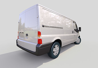 Image showing Commercial van